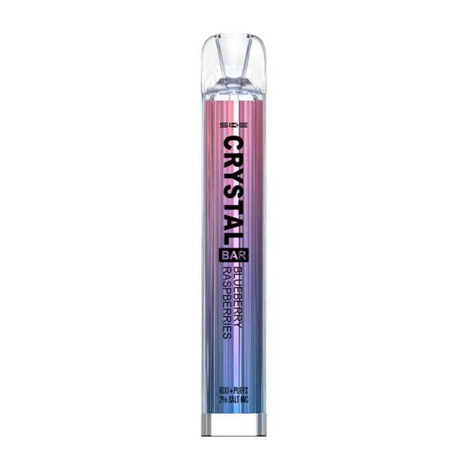 20mg SKE Crystal Bar Disposable Vape blueberry raspberries