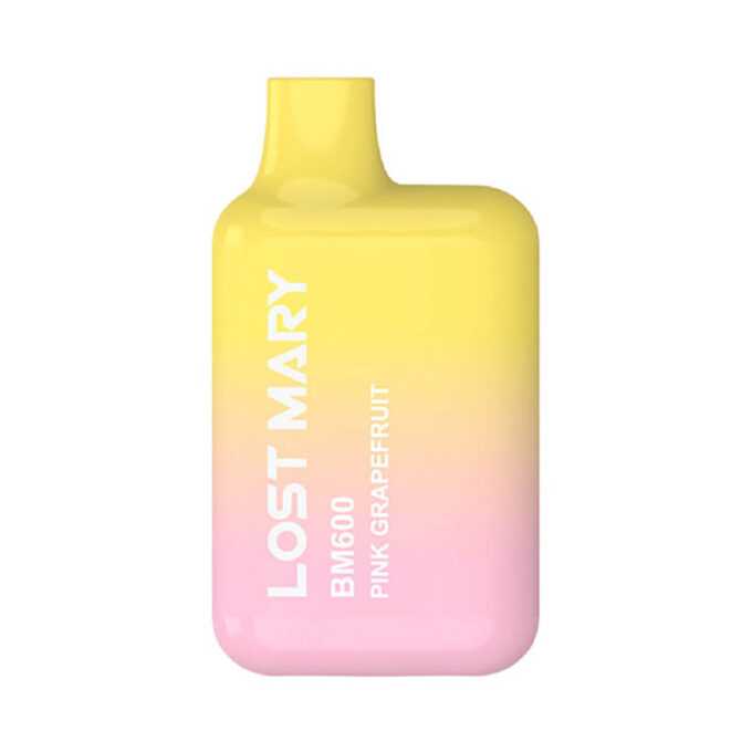20mg Lost Mary BM600 Disposable 600 Puffs pink grapefruit