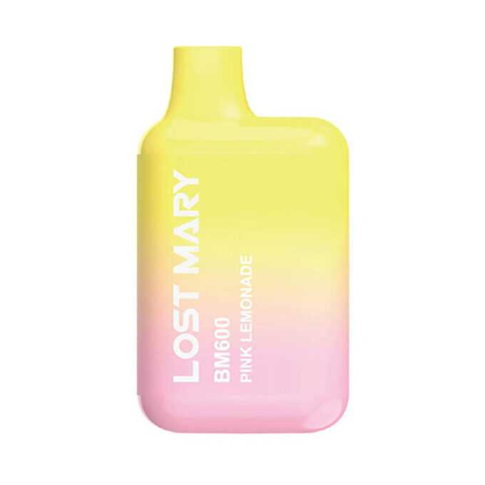 20mg Lost Mary BM600 Disposable 600 Puffs pink lemonade
