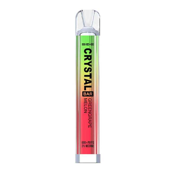 20mg SKE Crystal Bar Disposable Vape greengrape melon