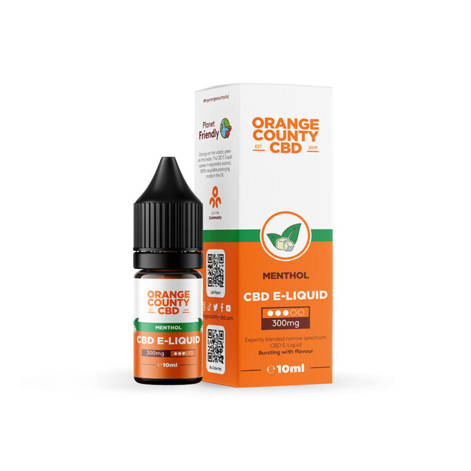 Orange County CBD 300mg Broad Spectrum E-liquid 10ml