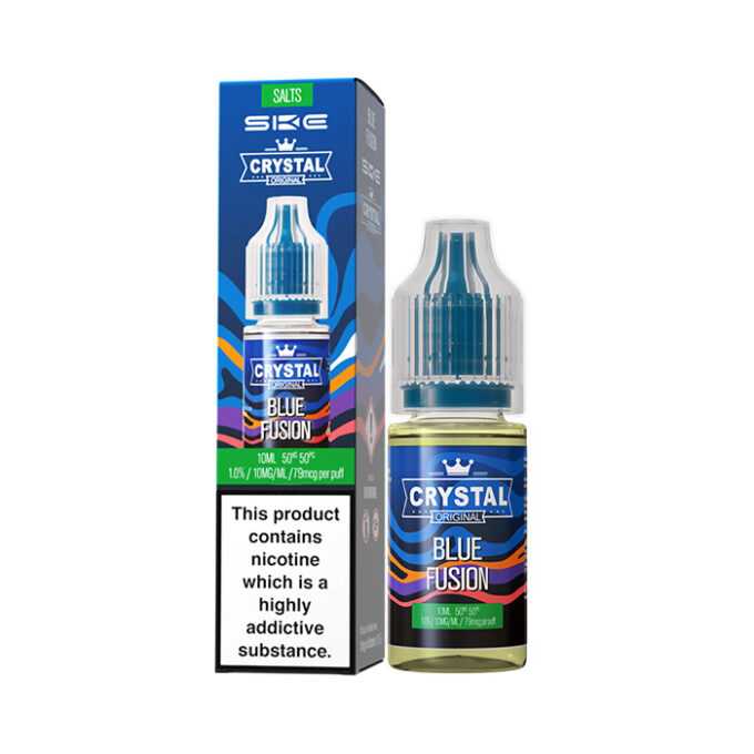 10mg SKE Crystal Original 10ml Nic Salts (50VG/50PG) Blue Fusion
