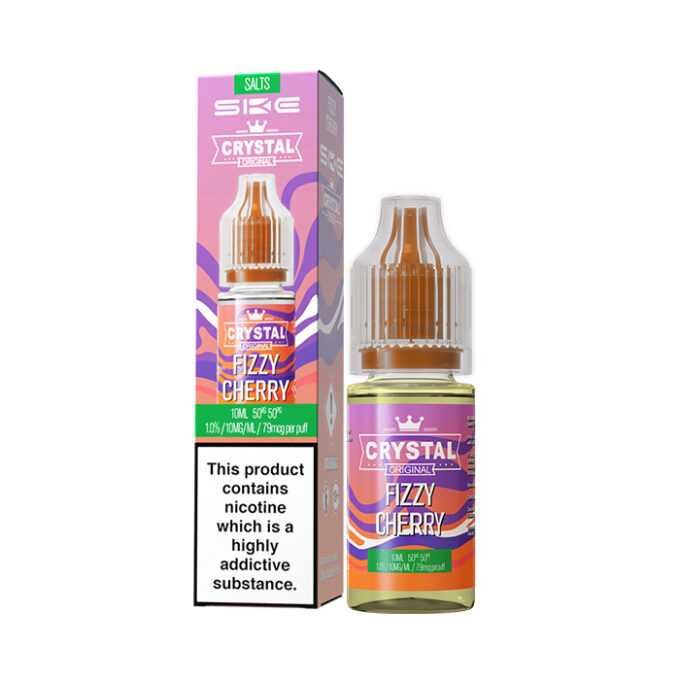 10mg SKE Crystal Original 10ml Nic Salts (50VG/50PG) Fizzy-Cherry