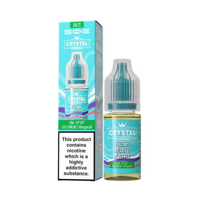 10mg SKE Crystal Original 10ml Nic Salts (50VG/50PG) Fresh-Mojito-Menthol