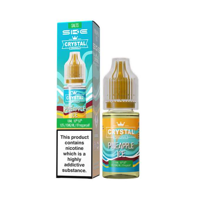 10mg SKE Crystal Original 10ml Nic Salts (50VG/50PG) Pineapple-Ice