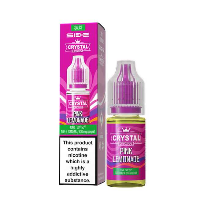 10mg SKE Crystal Original 10ml Nic Salts (50VG/50PG) Pink Lemonade