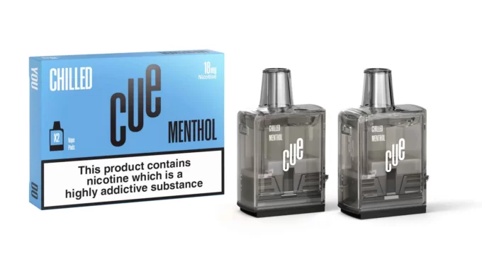 Cue Vapor replacement pods menthol