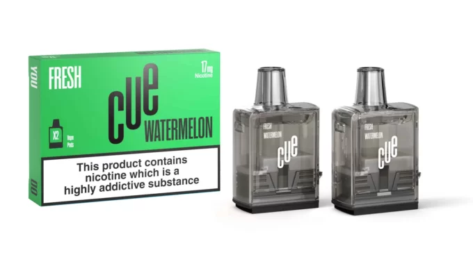 Cue Vapor replacement pods watermelon