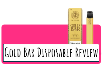 Gold Bar Disposable Vape Kit Review