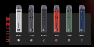 Uwell Caliburn G3 pod kit colours