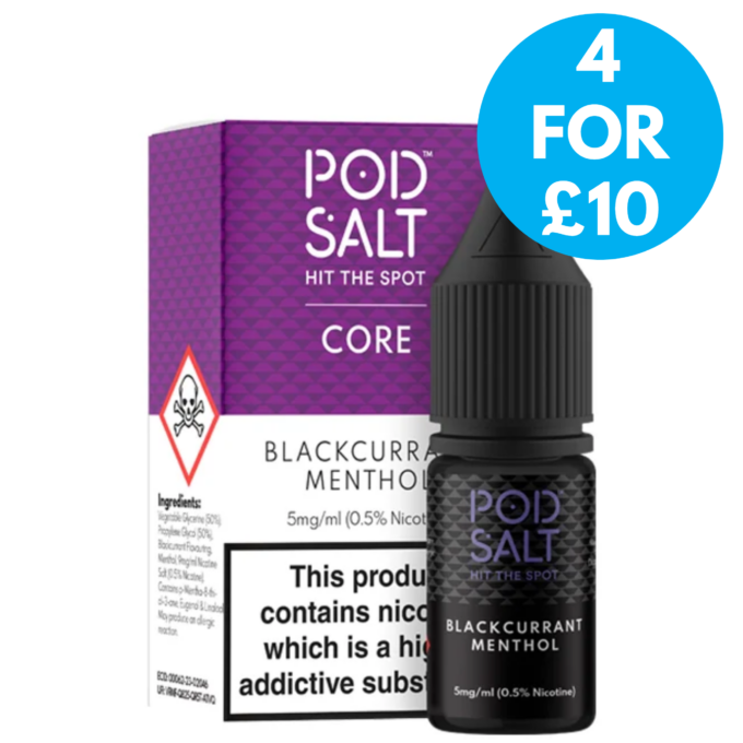 5mg Pod Salt Core 10ml Nic Salt (50VG_50PG)
