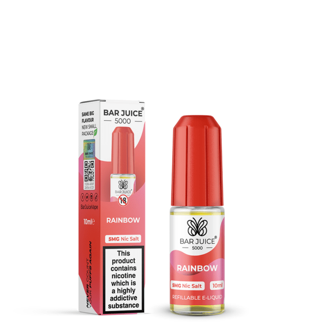 rainbow 5mg bar juice 5000