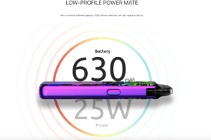 smok pozz pod kit battery life