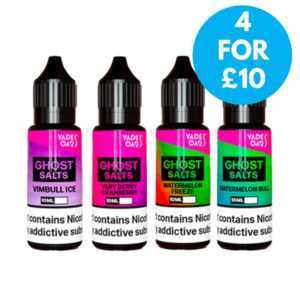 Ghost salts 4 for £10