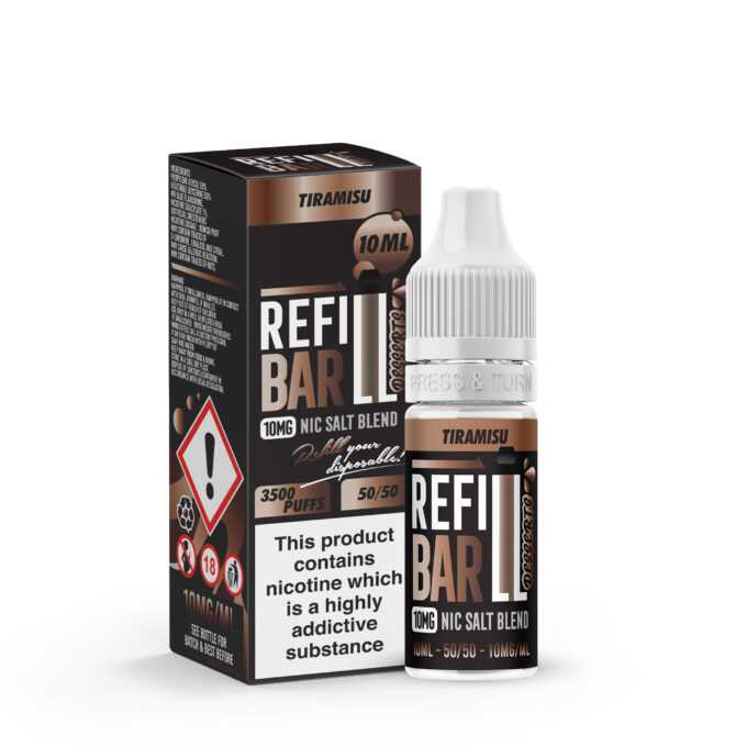 10ml Refill Dessert Tiramisu 10mg-Camera