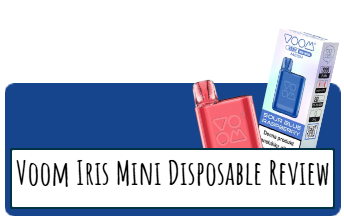 VOOM Iris Mini Disposable Vape Kit Review