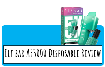 Elf Bar AF5000 Disposable Vape Kit Review