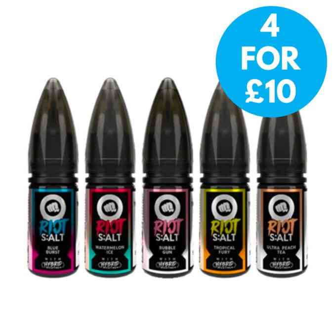 Riot Salt Original 4 for £10