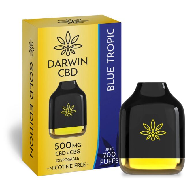 Darwin 500mg CBD+CBG Disposable