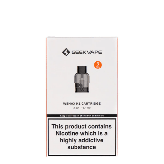 Geekvape Wenax K1 Replacement Pods - 0.8Ohms