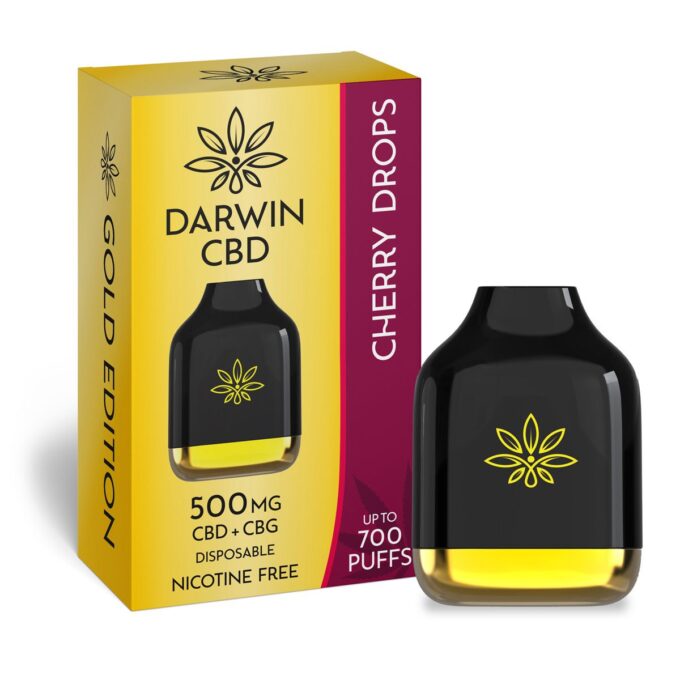 Darwin 500mg CBD+CBG Disposable