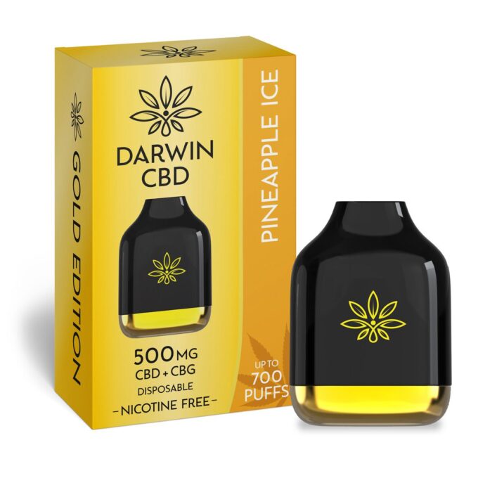 Darwin 500mg CBD+CBG Disposable