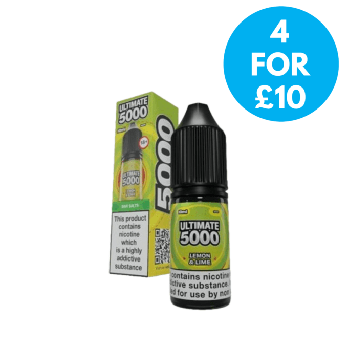 20mg Ultimate 5000 10ml Nic Salt (50VG/50PG)