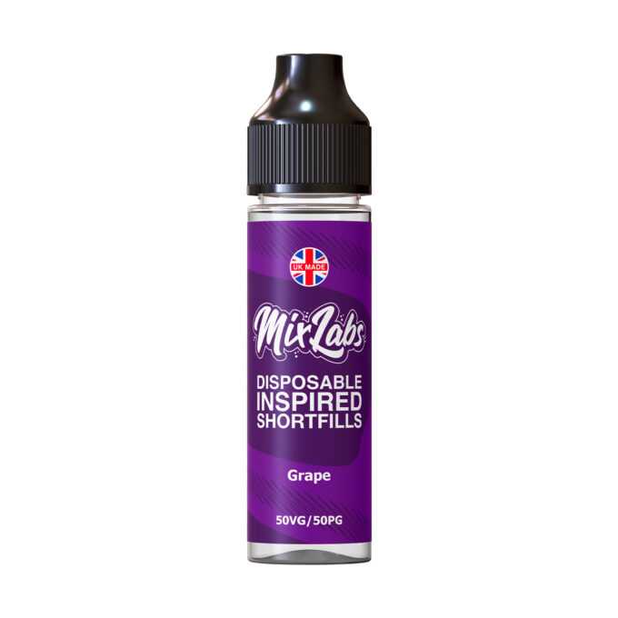 Mix Labs Disposable Inspired 50ML Shortfill (50VG/50PG) grape