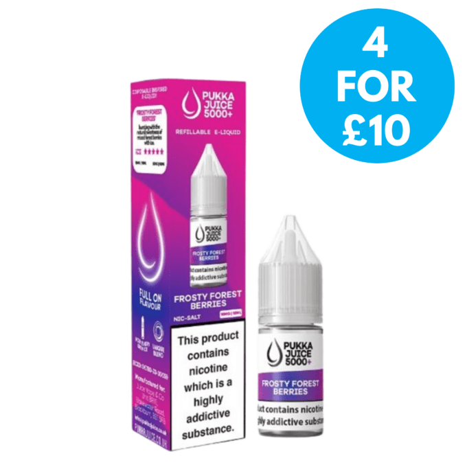20mg Pukka Juice 5000+ 10ml Nic Salt (50VG/50PG)