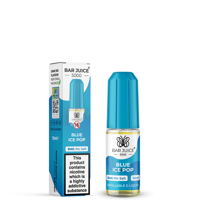 Blue ice pop 5mg bar juice 5000