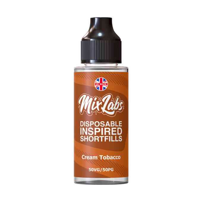 Mix Labs Disposable Inspired 0mg 100ml Shortfill (50VG/50PG)