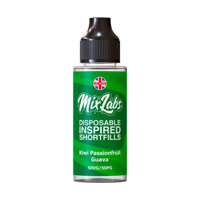 Mix Labs Disposable Inspired 0mg 100ml Shortfill (50VG/50PG)