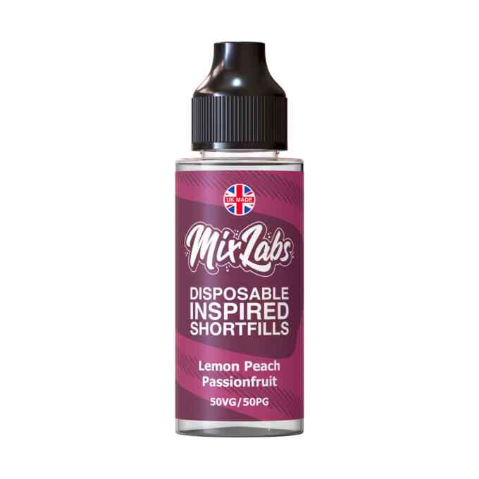 Mix Labs Disposable Inspired 0mg 100ml Shortfill (50VG/50PG)