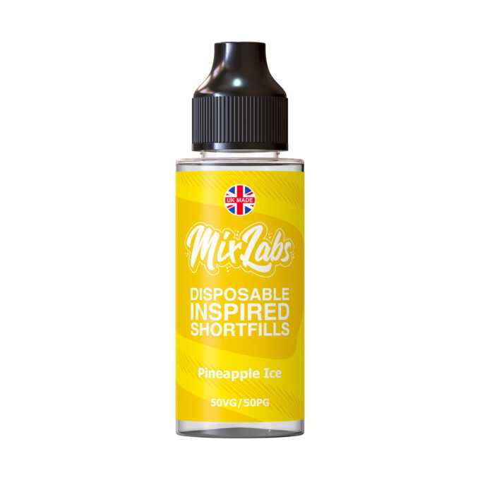 Mix Labs Disposable Inspired 0mg 100ml Shortfill (50VG/50PG)