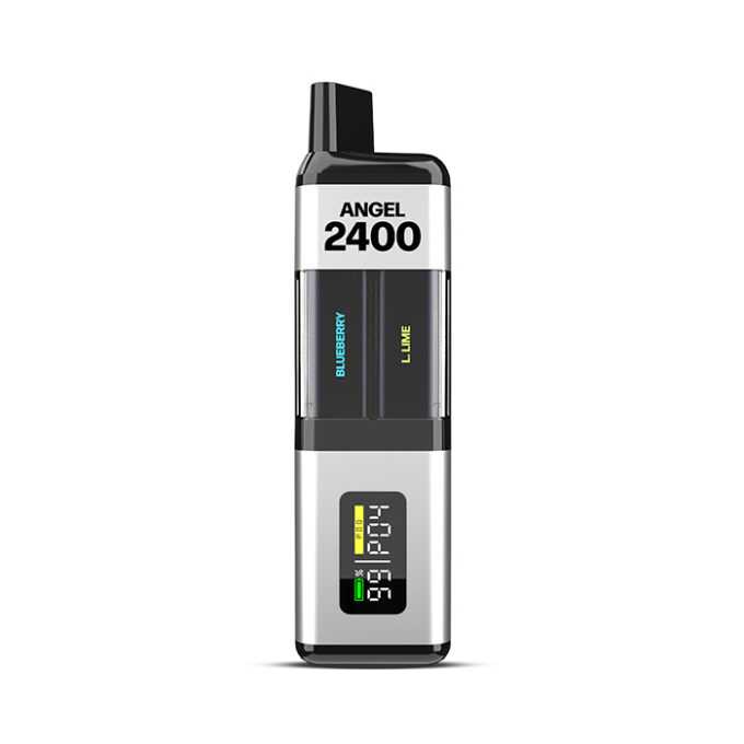 Angel 2400 Puffs Disposable 4 In 1 Pod Vape Silver Edition