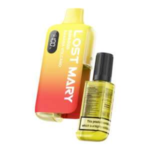 20mg (2%) Lost Mary BM6000 Disposable Vape Banana Volcano