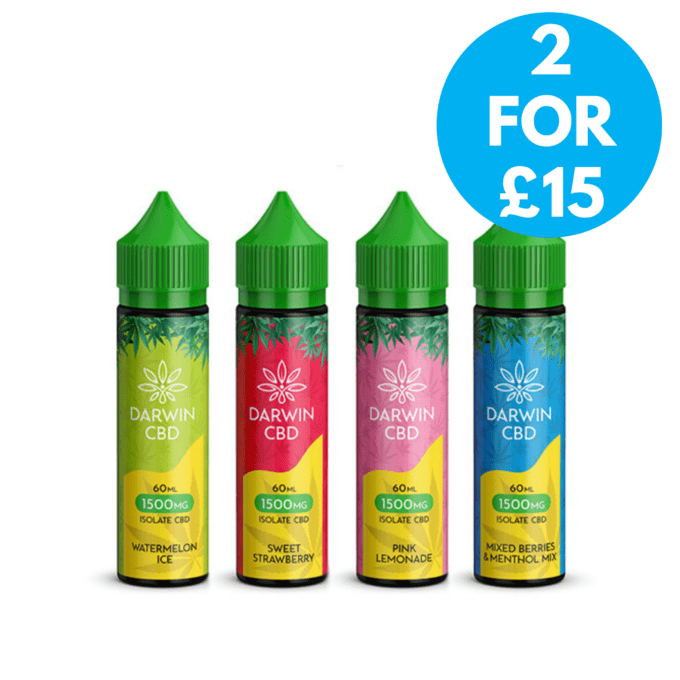 Darwin CBD 1500mg Isolate E-liquid 60ml