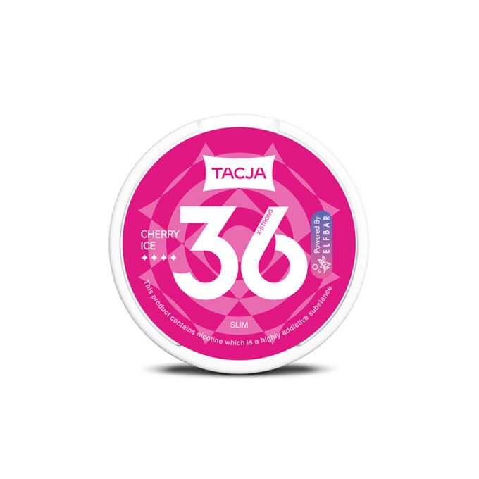 TACJA by Elf Bar - 36mg Nicotine Pouches cherry ice