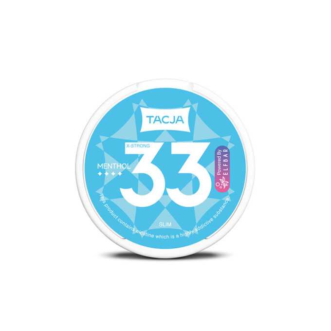 TACJA by Elf Bar - 33mg Nicotine Pouches menthol