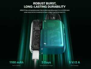 Voopoo argus p2 battery specs