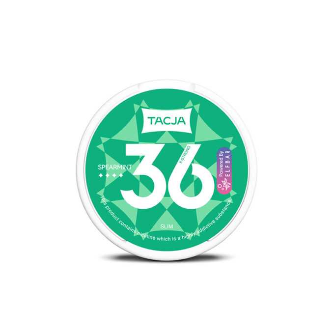 TACJA by Elf Bar - 36mg Nicotine Pouches spearmint