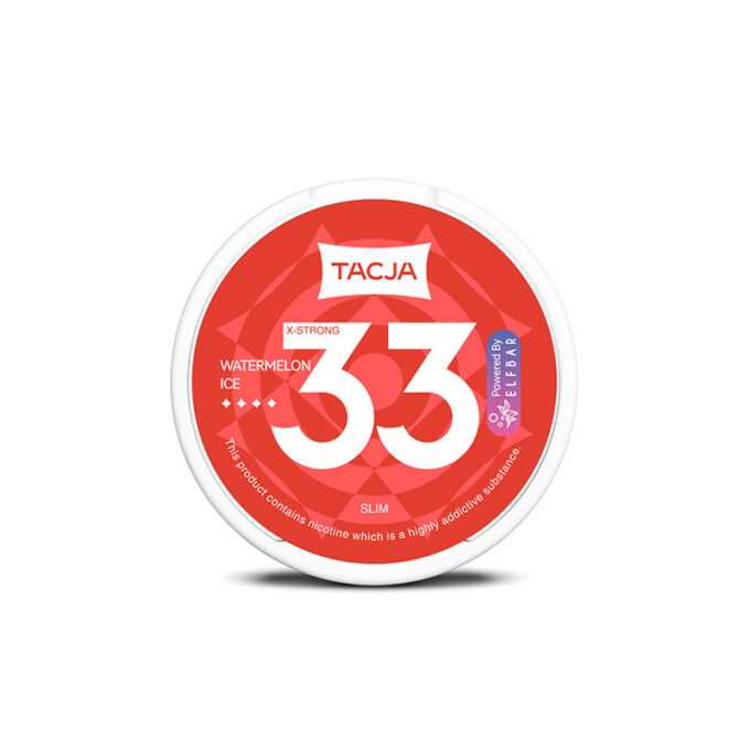 TACJA by Elf Bar - 33mg Nicotine Pouches watermelon ice