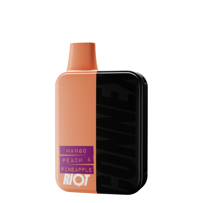 10mg Riot Connex Vape Device 1200 puffs mango peach pineapple