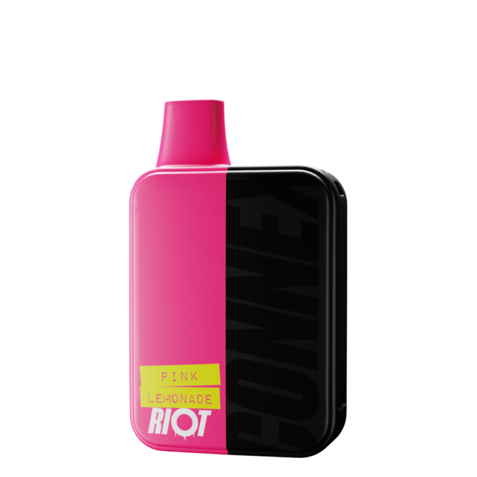 10mg Riot Connex Vape Device 1200 puffs pink lemonade