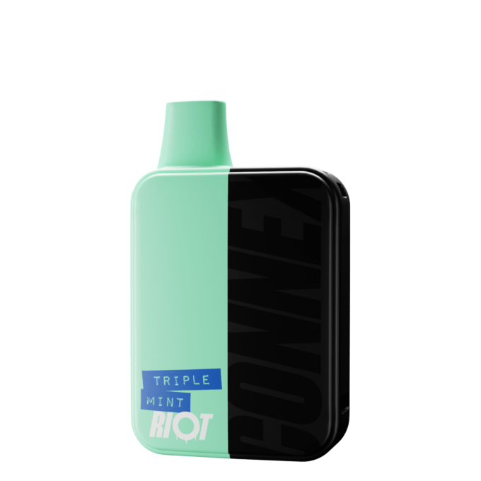 10mg Riot Connex Vape Device 1200 puffs triple mint
