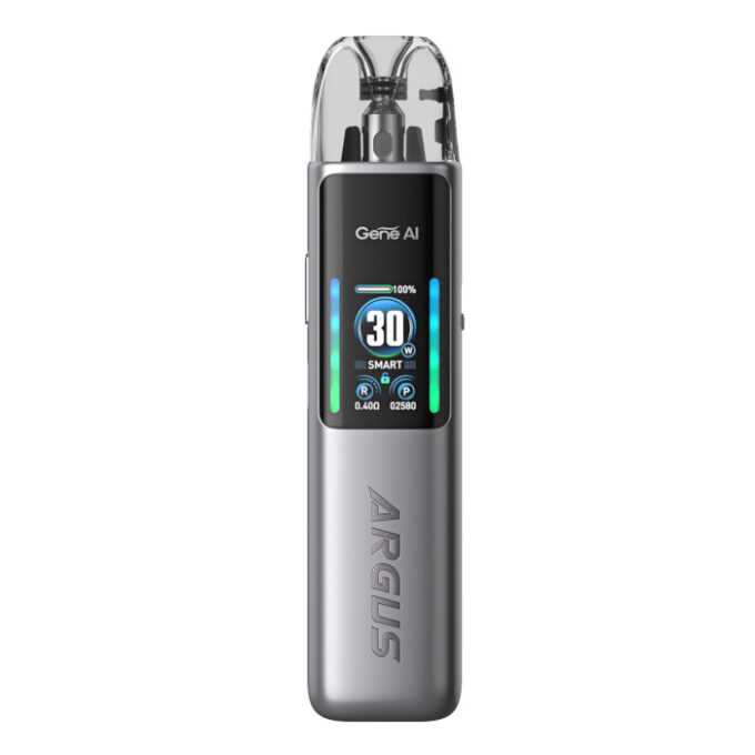 Voopoo Argus G2 Pod Vape Kit astral silver