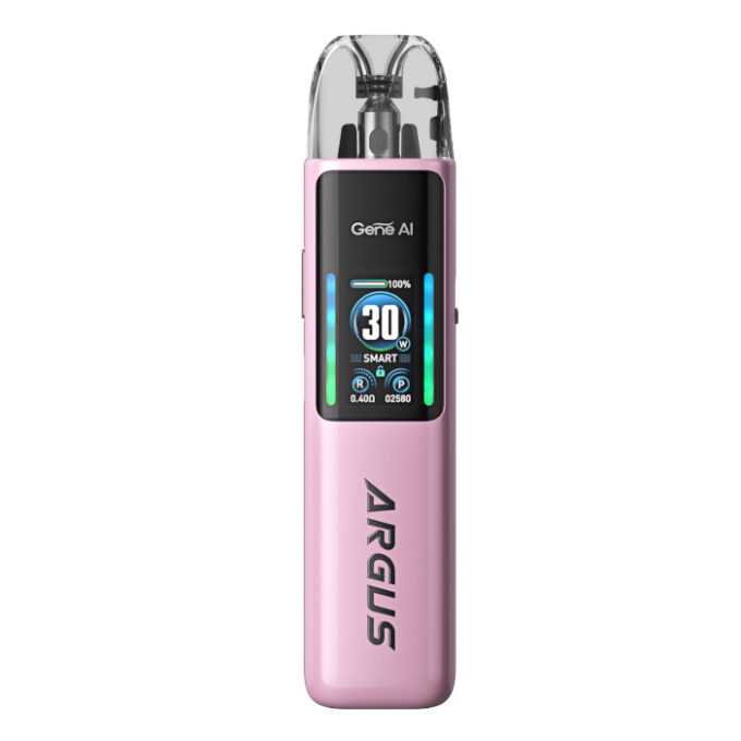 Voopoo Argus G2 Pod Vape Kit glow pink