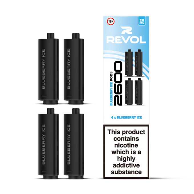 Revol 2600 4 In 1 Prefilled Replacement Pods