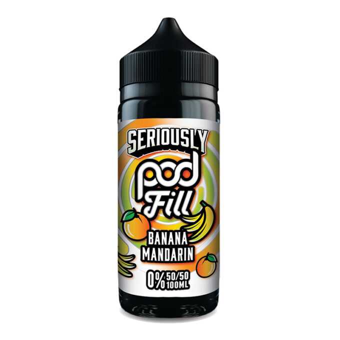 Doozy Seriously Podfill 100ML Shortfill (50VG/50PG) banana manderin
