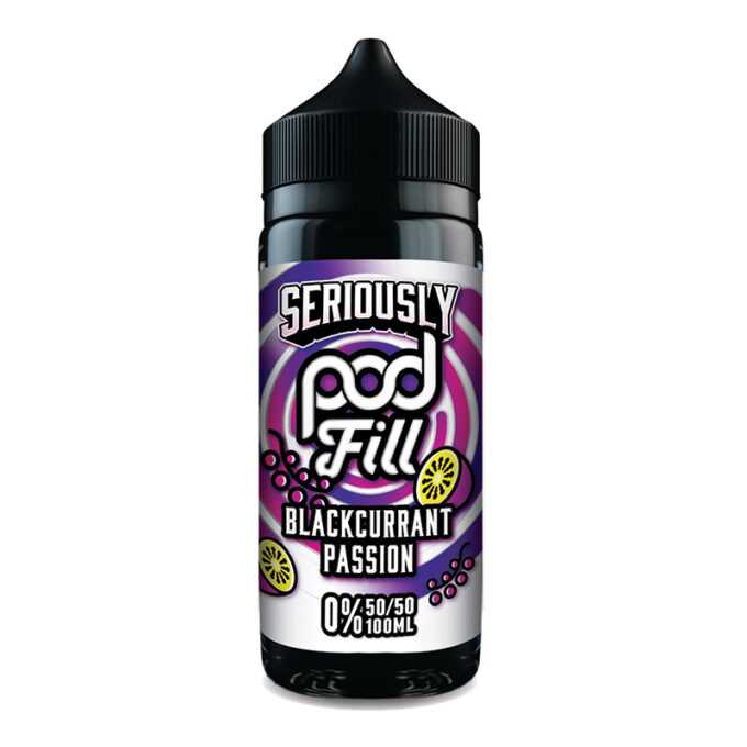 Doozy Seriously Podfill 100ML Shortfill (50VG/50PG) blackcurrant passion